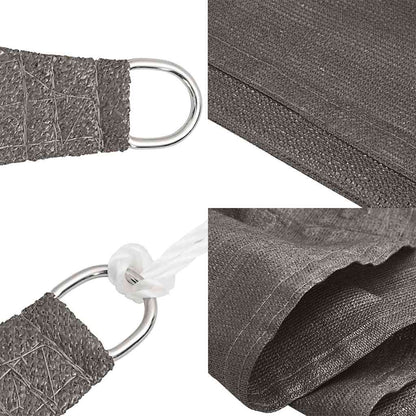 Vela Parasole 160 g/m² Antracite 7x7 m in HDPE