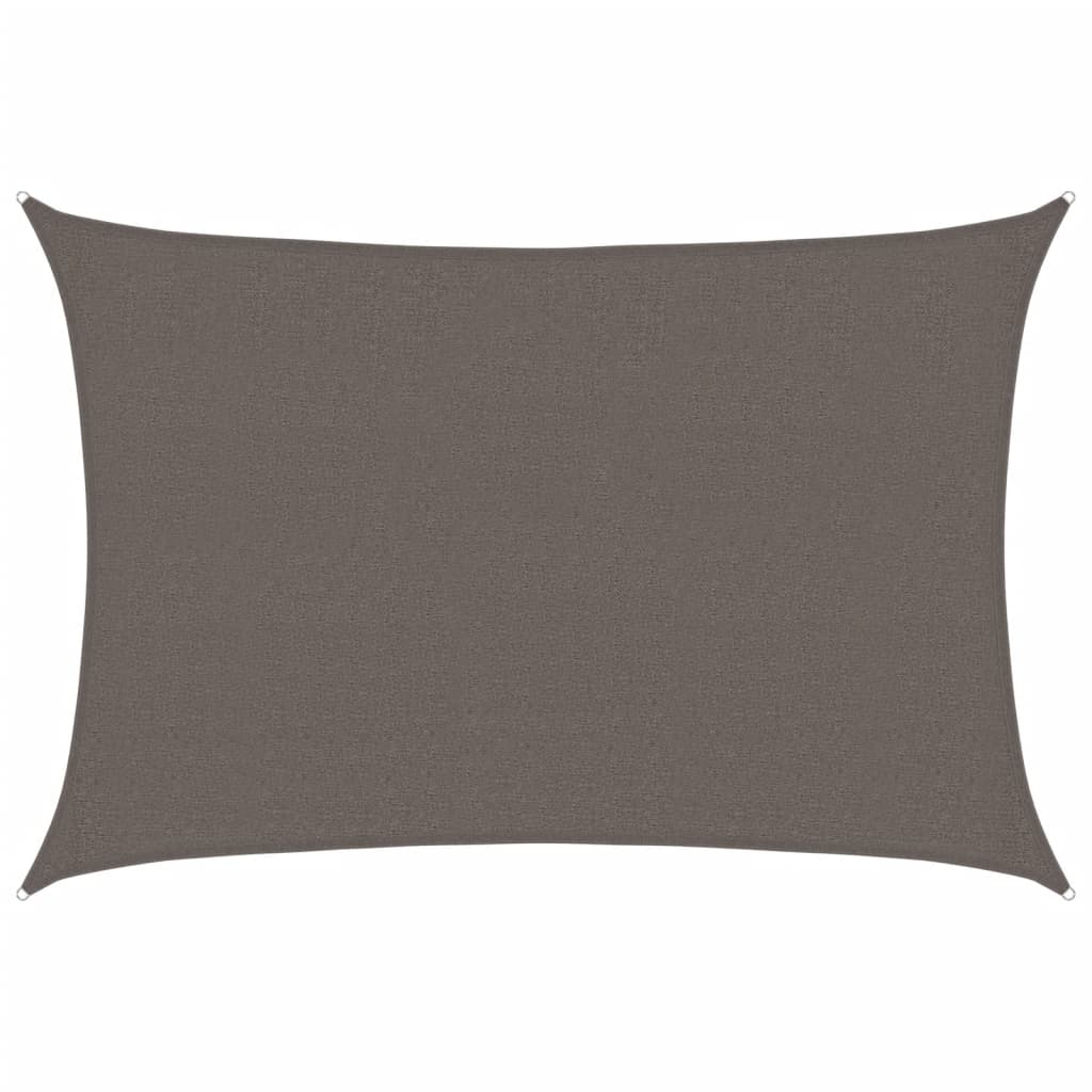 Vela Parasole 160 g/m² Antracite 2,5x3,5 m in HDPE - homemem39