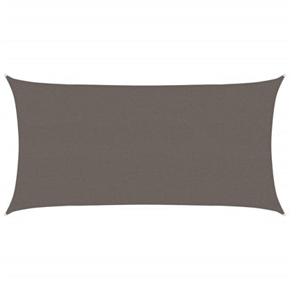 Vela Parasole 160 g/m² Antracite 2,5x4,5 m in HDPE - homemem39