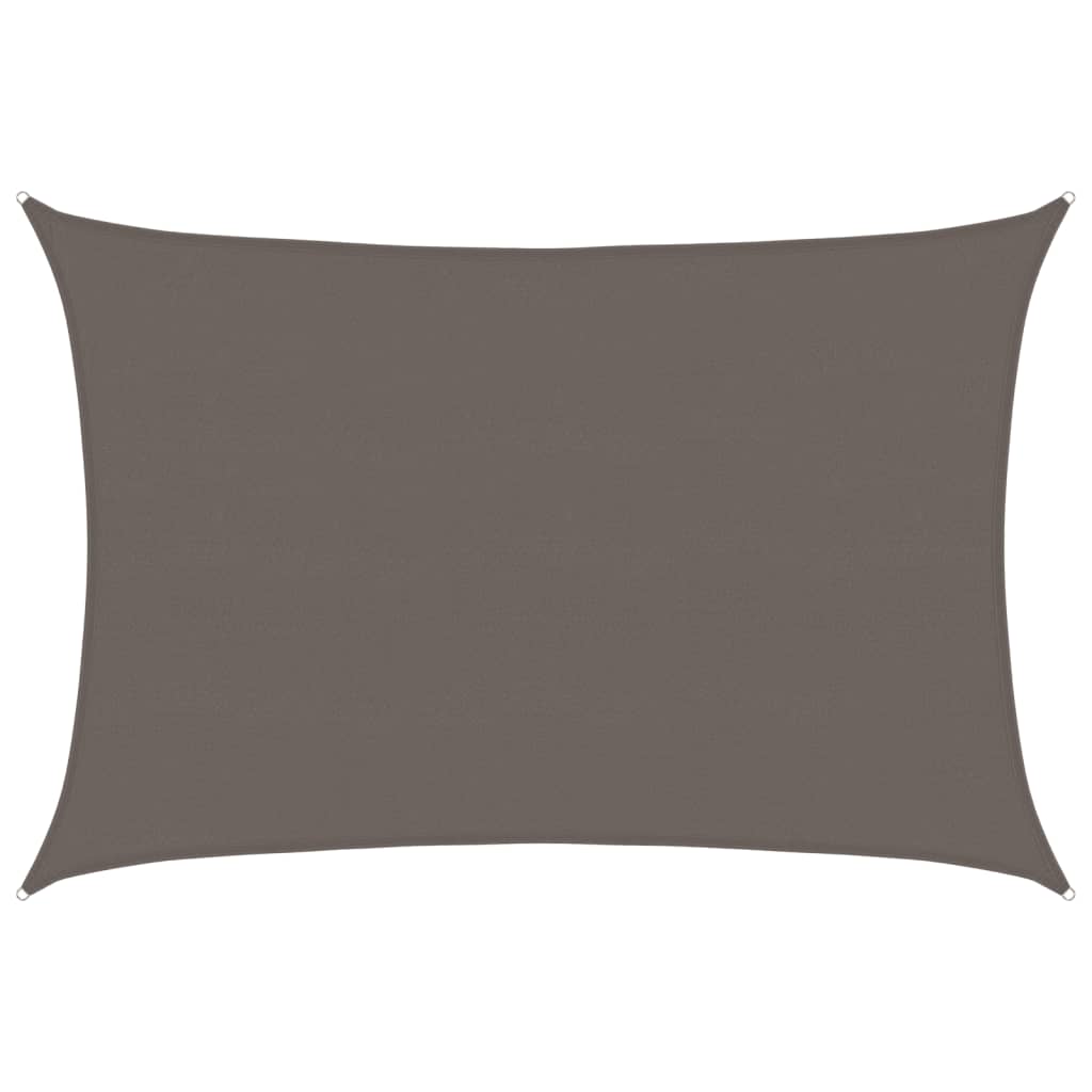 Vela Parasole 160 g/m² Antracite 5x7 m in HDPE | homemem39