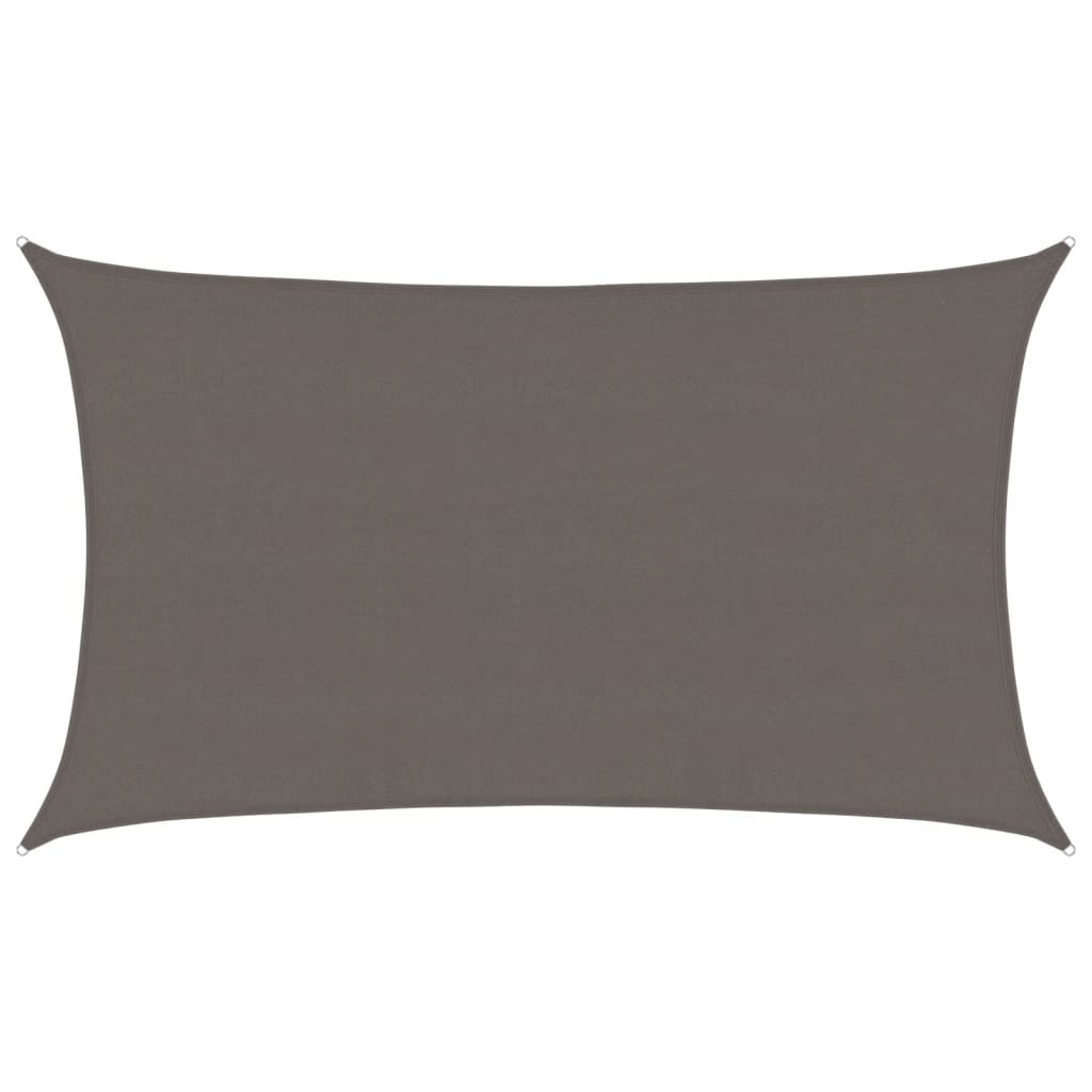 Vela Parasole 160 g/m² Antracite 5x8 m in HDPE | homemem39