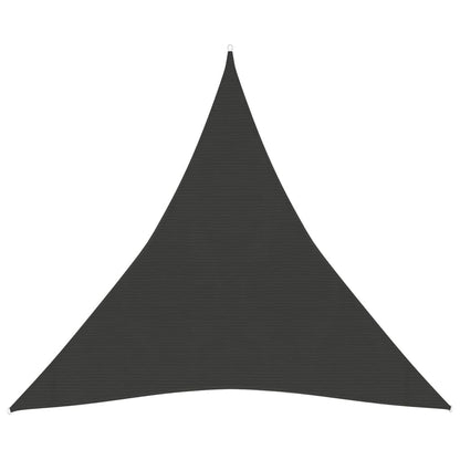 Vela Parasole 160 g/m² Antracite 3x3x3 m in HDPE | homemem39