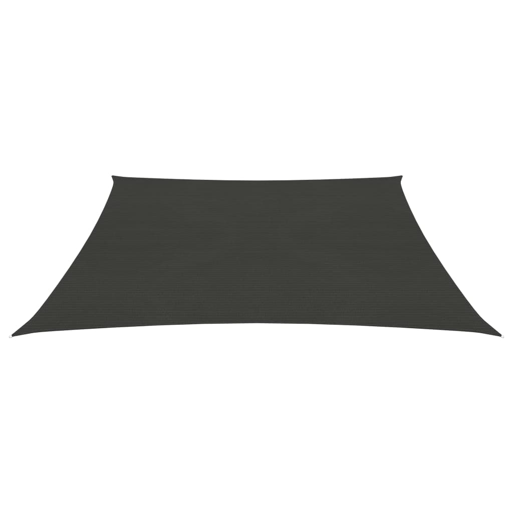 Parasol sail 160 g/m² Anthracite 4/5x3 m in HDPE