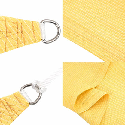 Vela Parasole 160 g/m² Beige 7x7 m in HDPE | homemem39