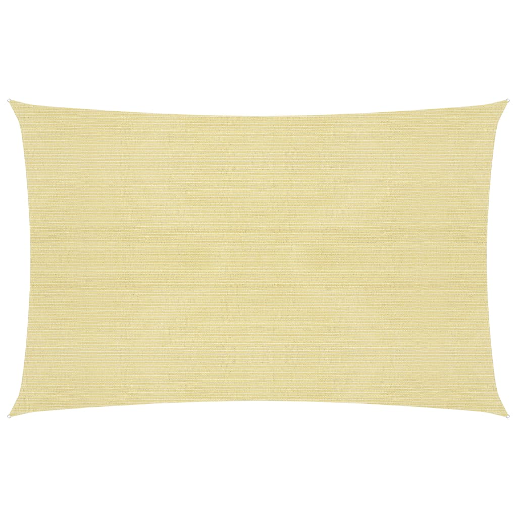 Sonnenschirmsegel 160 g/m² Beige 2x3 m aus HDPE