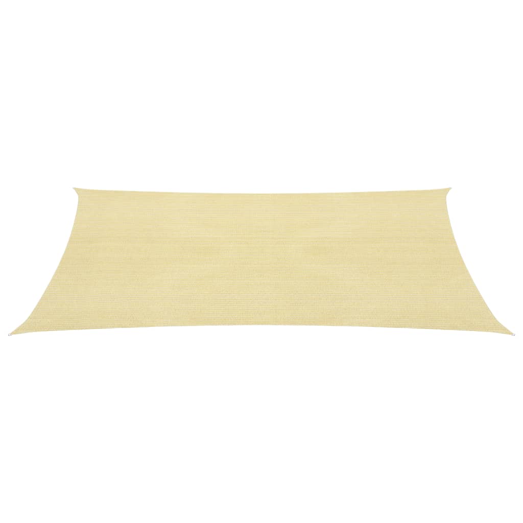 Sonnenschirmsegel 160 g/m² Beige 2x3 m aus HDPE