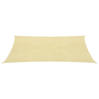 Sonnenschirmsegel 160 g/m² Beige 2x3 m aus HDPE