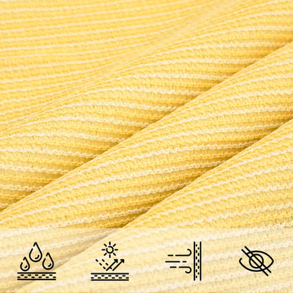 Vela Parasole 160 g/m² Beige 2,5x4,5 m in HDPE | homemem39
