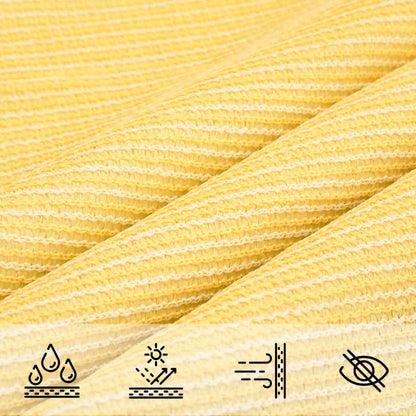 Vela Parasole 160 g/m² Beige 2,5x5 m in HDPE | homemem39