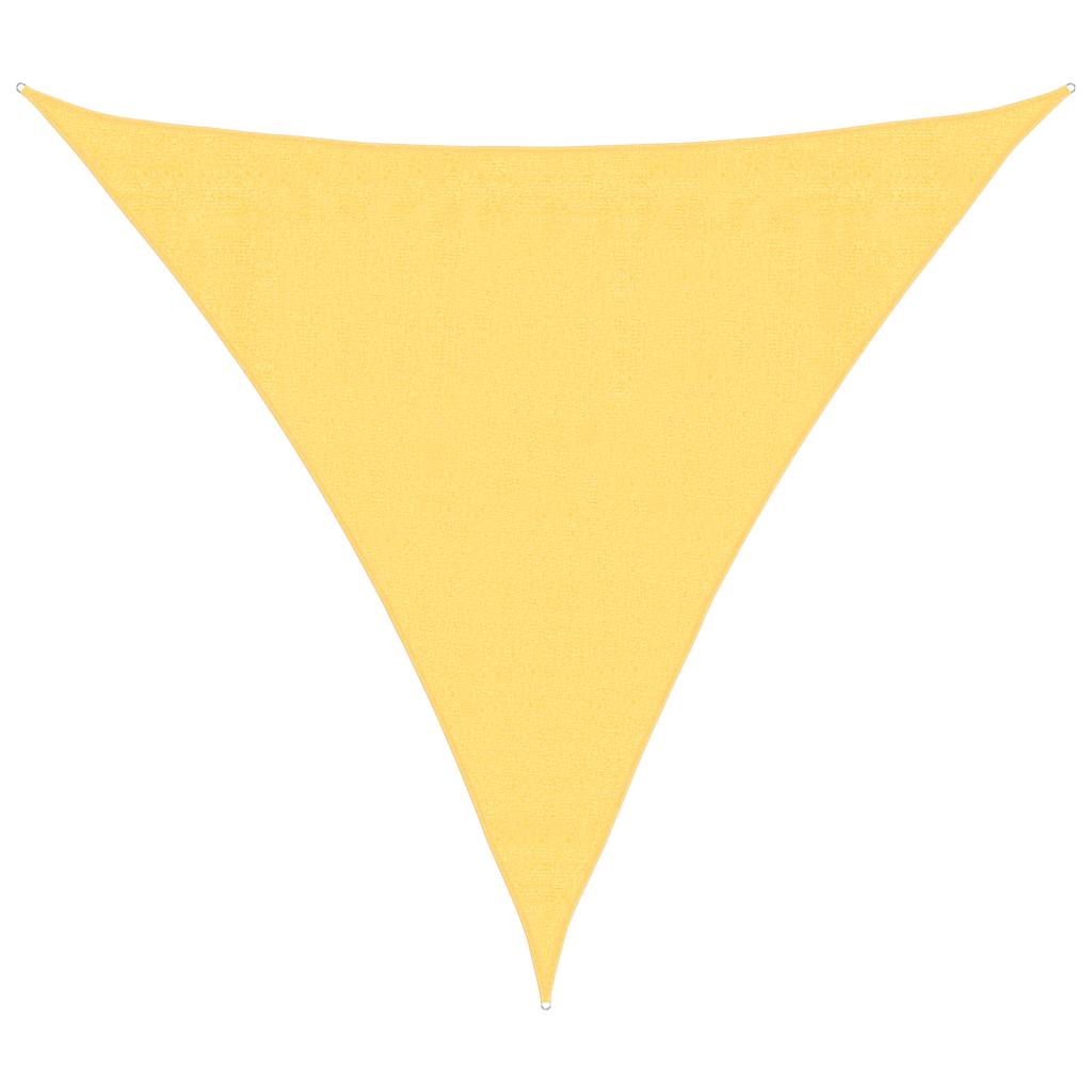 Vela Parasole 160 g/m² Beige 3x3x3 m in HDPE