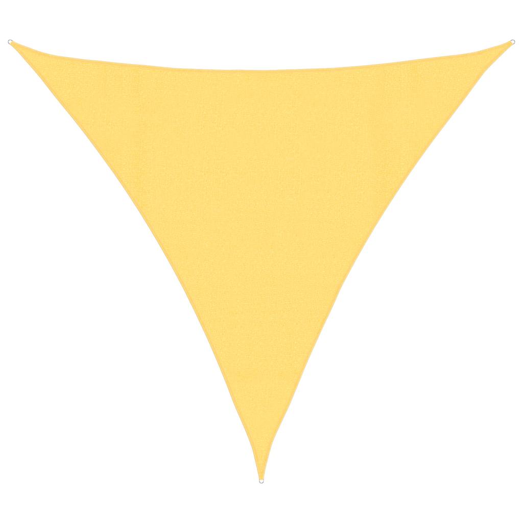 Vela Parasole 160 g/m² Beige 4x4x4 m in HDPE