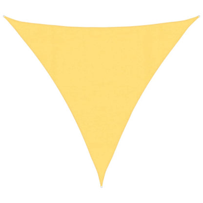Vela Parasole 160 g/m² Beige 4x4x4 m in HDPE