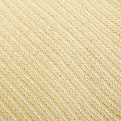 Vela Parasole 160 g/m² Beige 4x4x4 m in HDPE