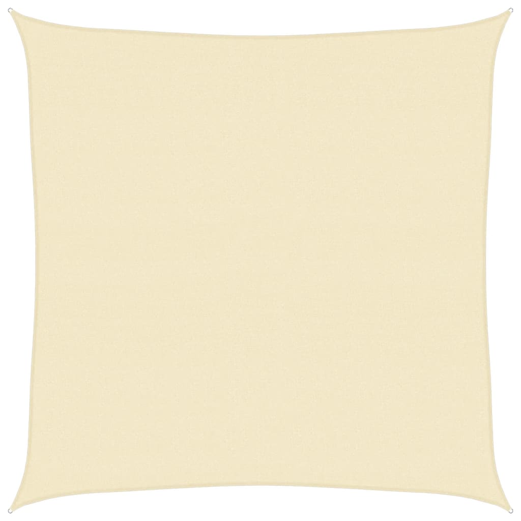 Vela Parasole 160 g/m² Crema 4x4 m in HDPE | homemem39