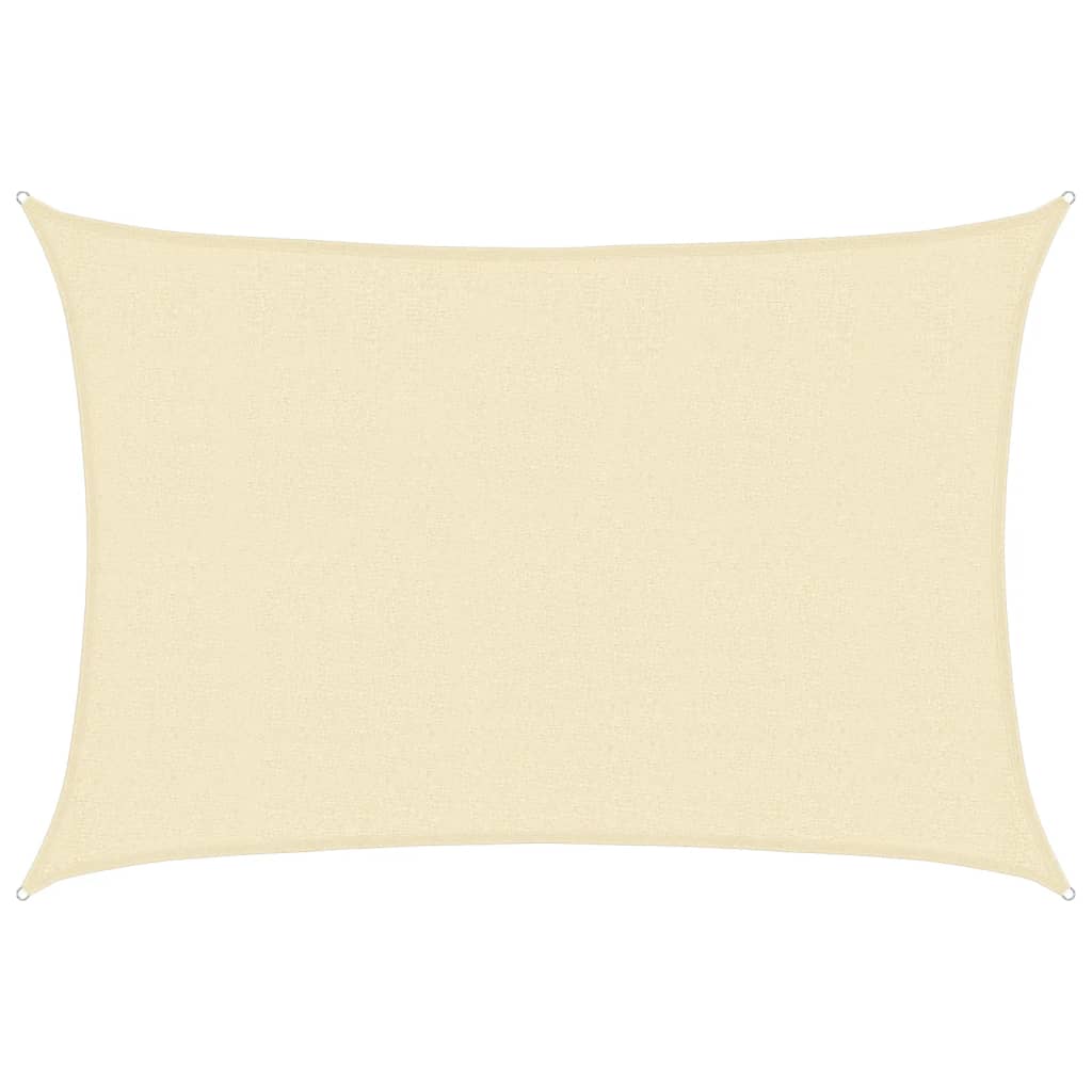 Vela Parasole 160 g/m² Crema 2,5x3,5 m in HDPE