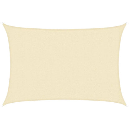 Vela Parasole 160 g/m² Crema 2,5x3,5 m in HDPE