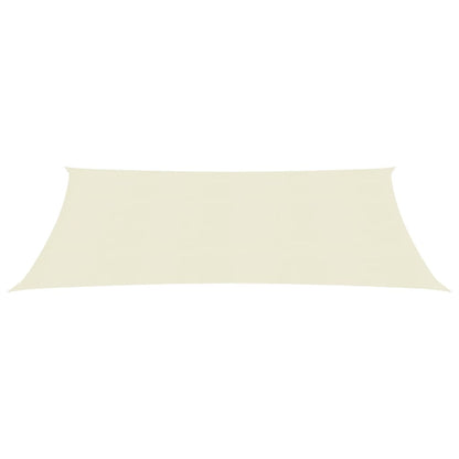 Parasol sail 160 g/m² Cream 2.5x4.5 m in HDPE