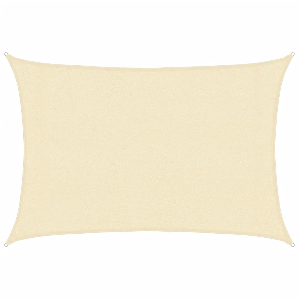 Vela Parasole 160 g/m² Crema 3x4 m in HDPE - homemem39
