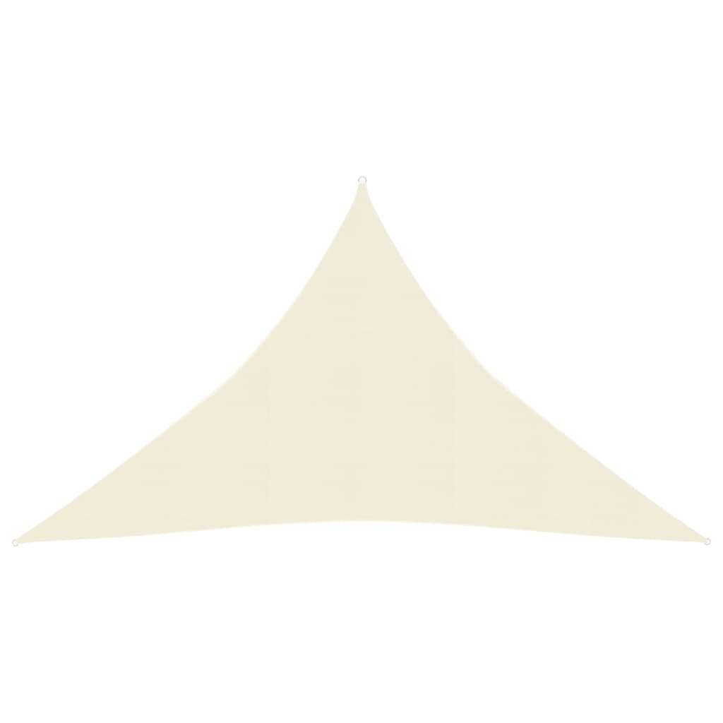 Parasol sail 160 g/m² Cream 3x3x4.2 m in HDPE