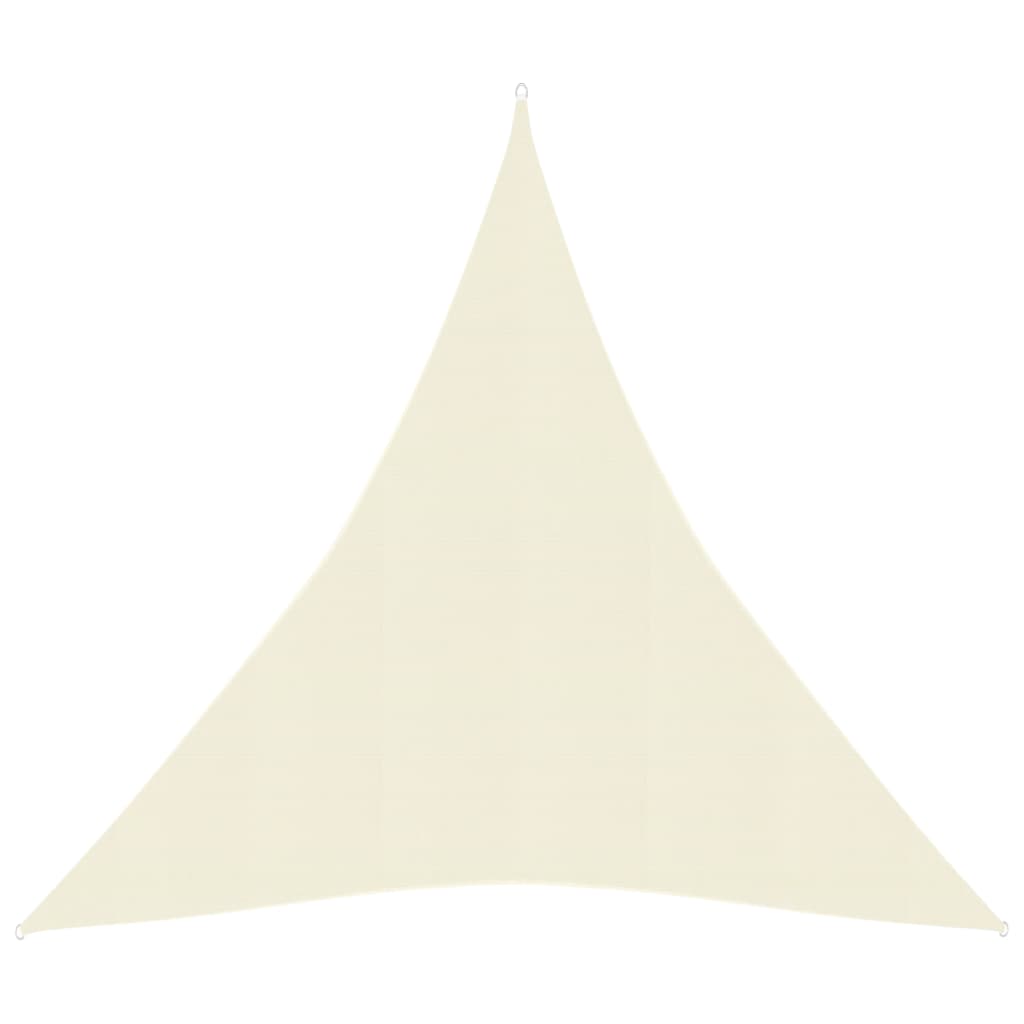 Sonnenschirmsegel 160 g/m² Creme 5x6x6 m aus HDPE