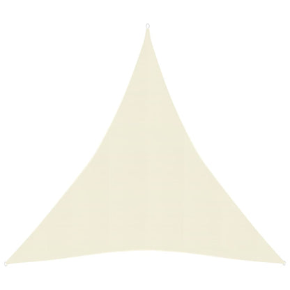 Sonnenschirmsegel 160 g/m² Creme 5x6x6 m aus HDPE