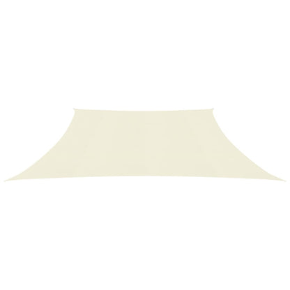 Parasol sail 160 g/m² Cream 4/5x3 m in HDPE