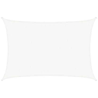 Vela Parasole 160 g/m² Bianca 3,5x4,5 m in HDPE - homemem39