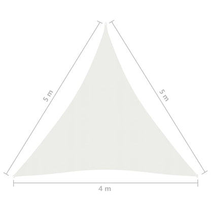 Vela Parasole 160 g/m² Bianca 4x5x5 m in HDPE