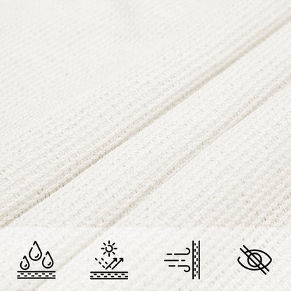 Vela Parasole 160 g/m² Bianca 3/4x3 m in HDPE - homemem39