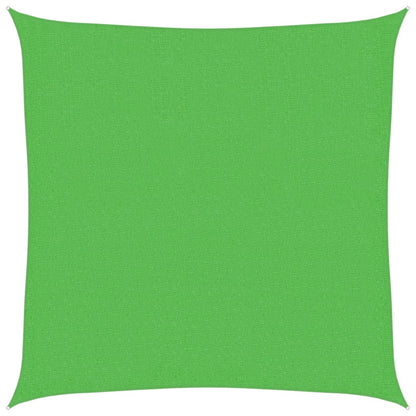 Vela Parasole 160 g/m² Verde Chiaro 3,6x3,6 m in HDPE - homemem39