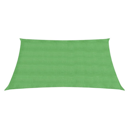 Sunshade Sail 160 g/m² Light Green 3.6x3.6 m in HDPE