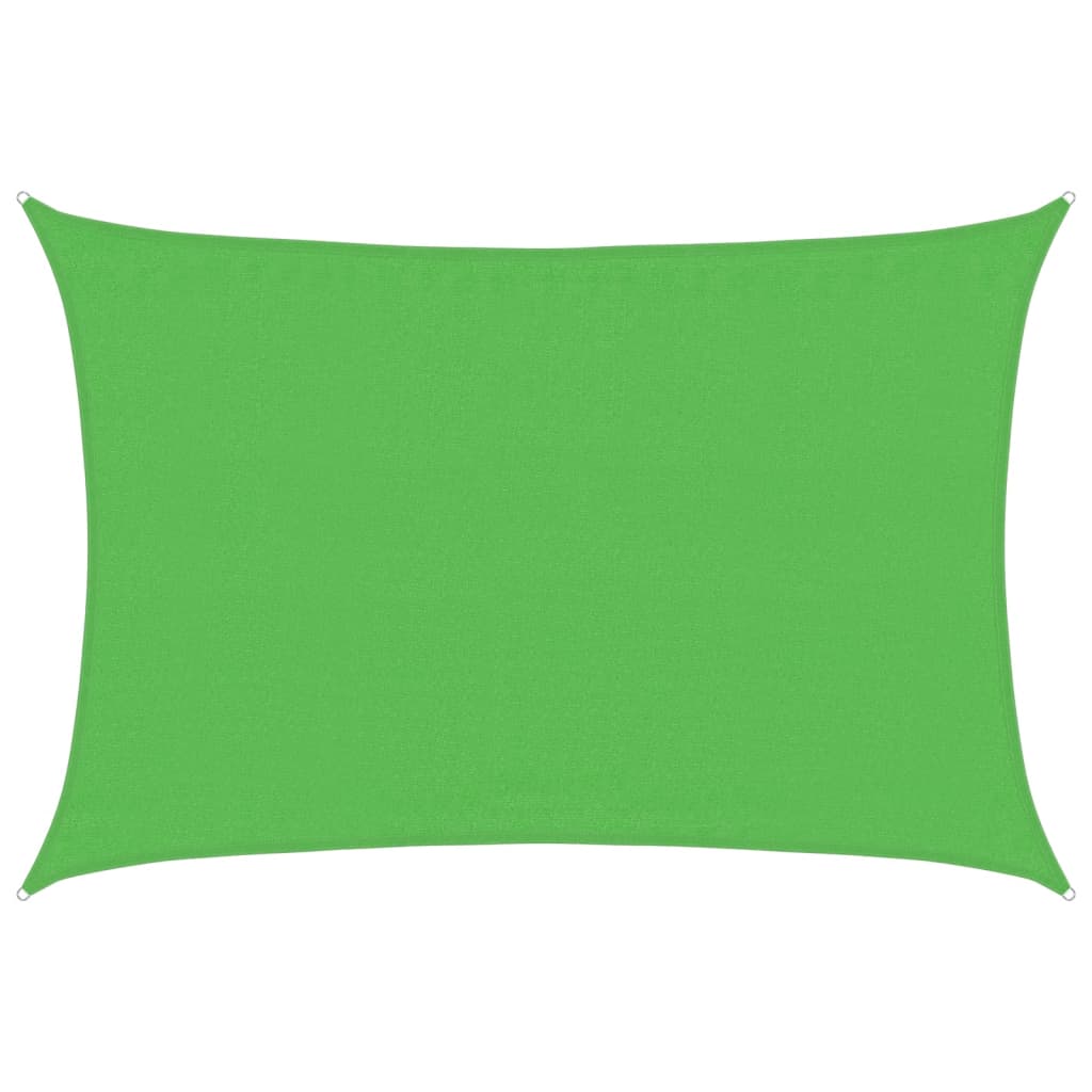 Vela Parasole 160 g/m² Verde Chairo 3,5x4,5 m in HDPE