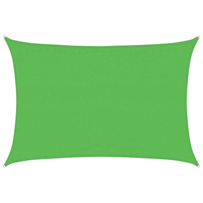 Vela Parasole 160 g/m² Verde Chiaro 3,5x5 m in HDPE