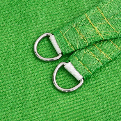 Vela Parasole 160 g/m² Verde Chiaro 3,5x5 m in HDPE