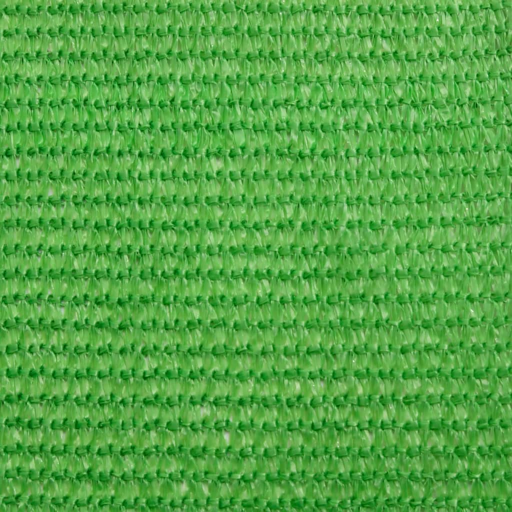 Vela Parasole 160 g/m² Verde Chiaro 3,5x5 m in HDPE