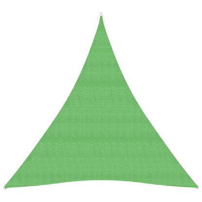 Sunshade Sail 160 g/m² Light Green 3x4x4 m in HDPE