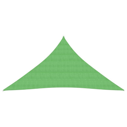 Sunshade Sail 160 g/m² Light Green 3x4x4 m in HDPE