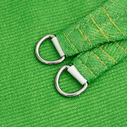 Vela Parasole 160 g/m² Verde Chiaro 4,5x4,5x4,5 m in HDPE - homemem39