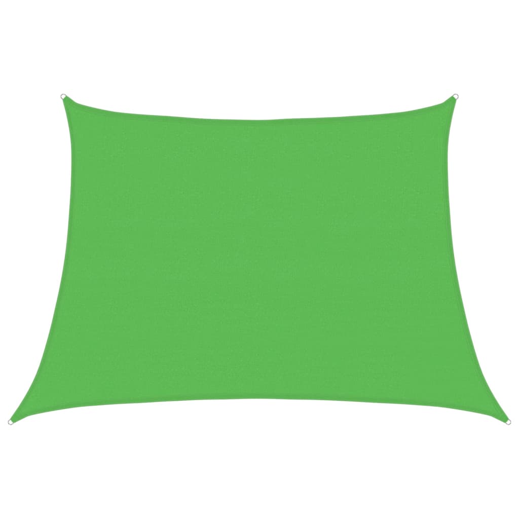 Vela Parasole 160 g/m² Verde Chiaro 4/5x3 m in HDPE - homemem39