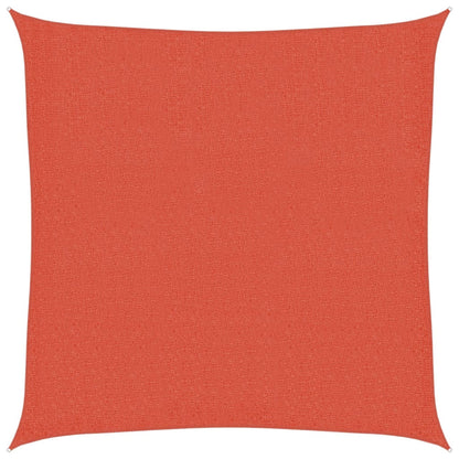 Vela Parasole 160 g/m² Quadrata Terracotta 2,5x2,5 m in HDPE