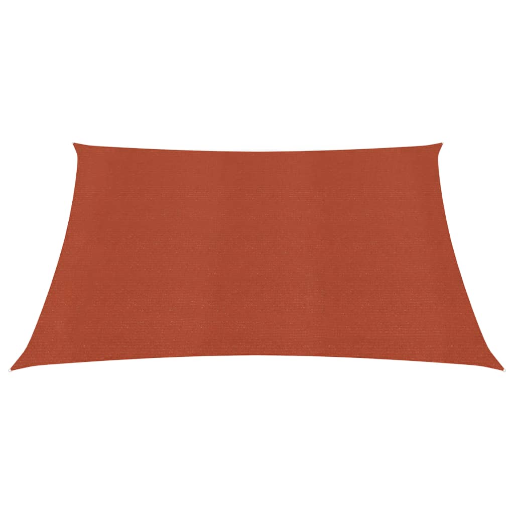 Vela Parasole 160 g/m² Terracotta 3x3 m in HDPE