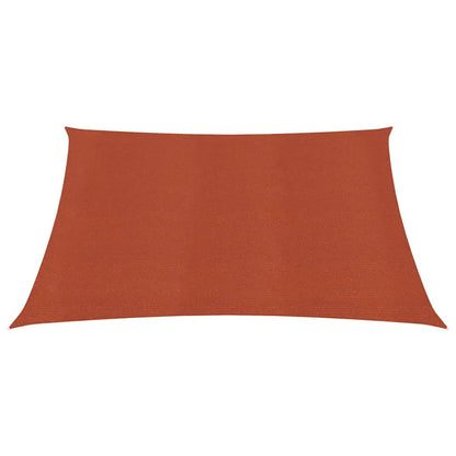 Vela Parasole 160 g/m² Quadrata Terracotta 4,5x4,5 m in HDPE