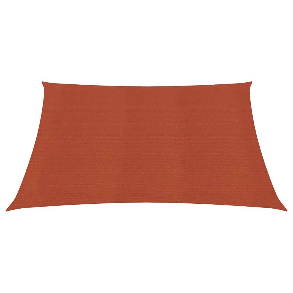 Vela Parasole 160 g/m² Terracotta 2x2,5 m in HDPE