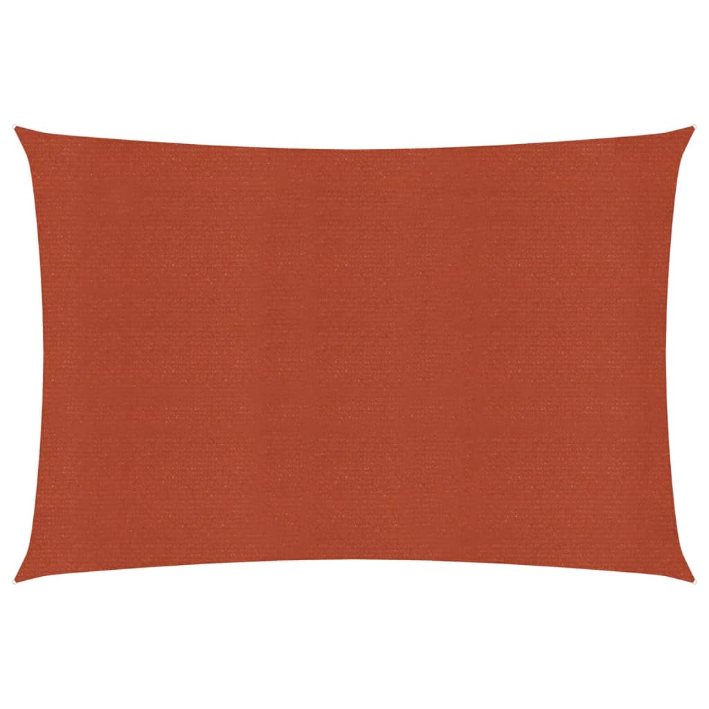 Vela Parasole 160 g/m² Terracotta 2x3 m in HDPE