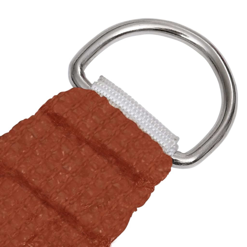 Vela Parasole 160 g/m² Terracotta 2x3,5 m in HDPE