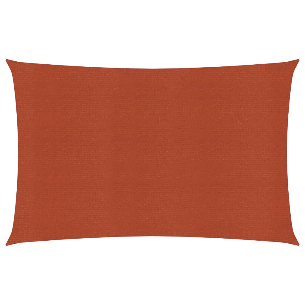 Vela Parasole 160 g/m² Terracotta 2x4,5 m in HDPE