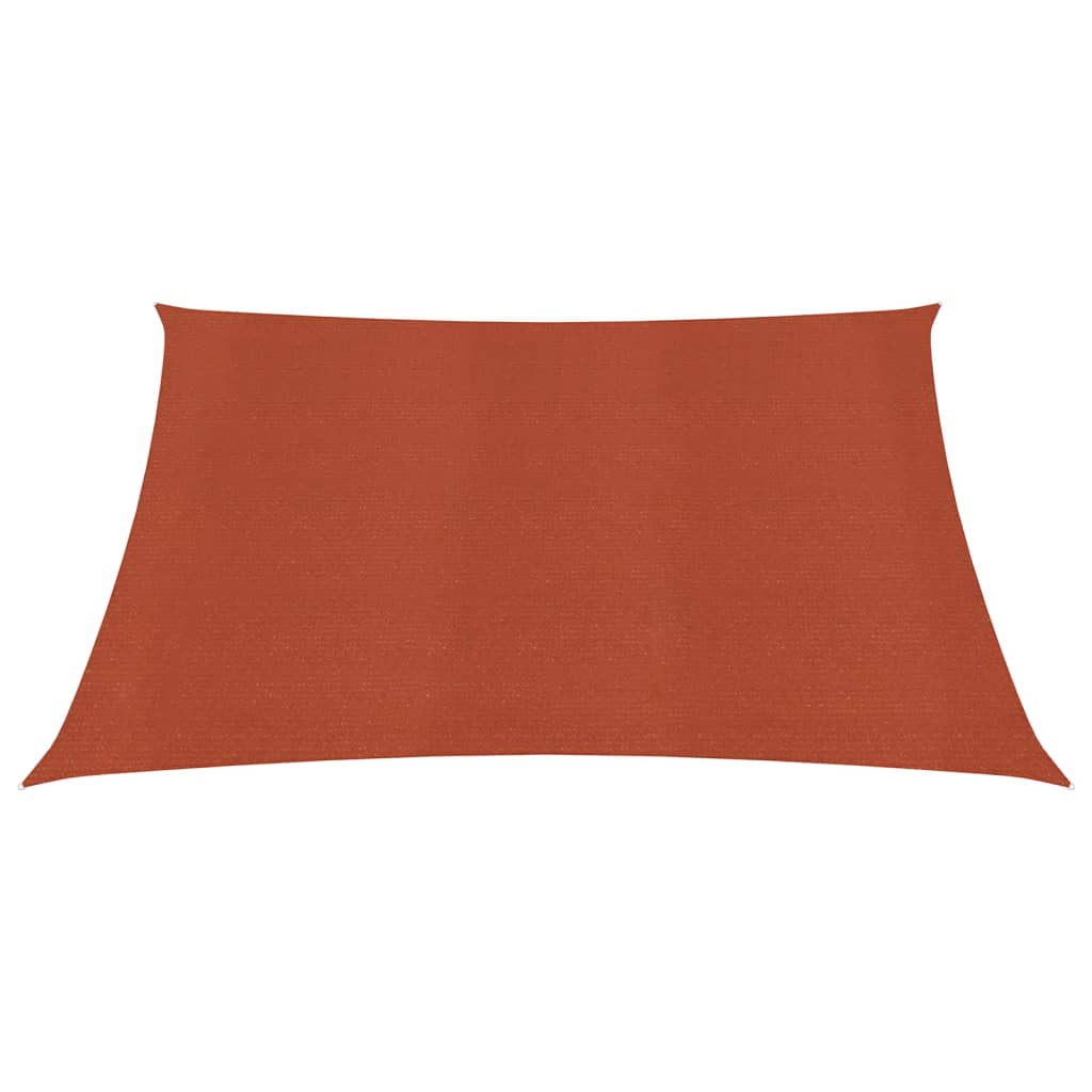 Vela Parasole 160 g/m² Terracotta 2,5x3 m in HDPE