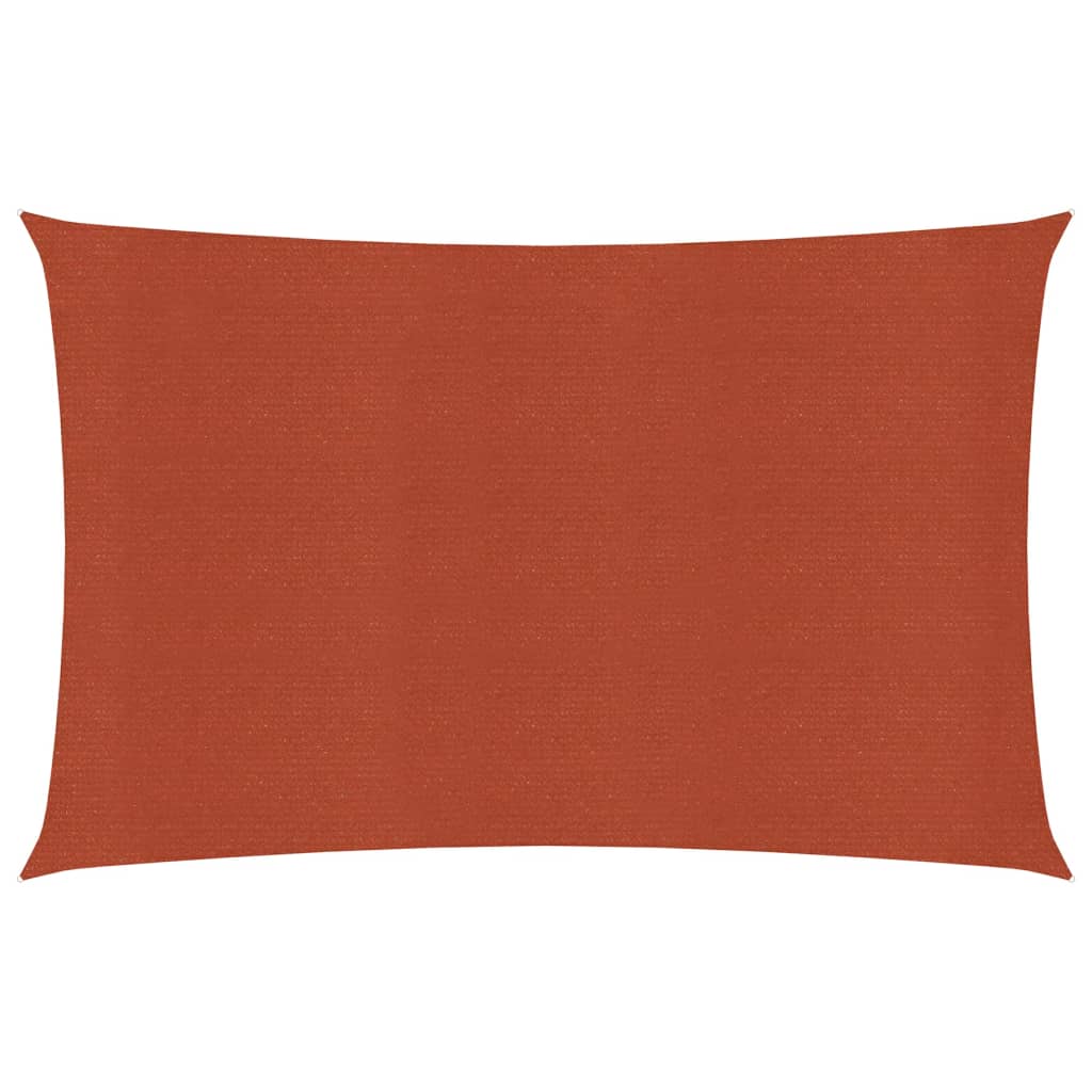 Vela Parasole 160 g/m² Terracotta 2,5x5 m in HDPE