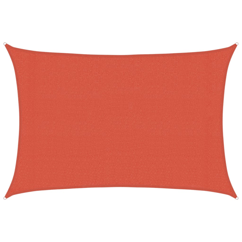 Vela Parasole 160 g/m² Terracotta 3x4 m in HDPE | homemem39