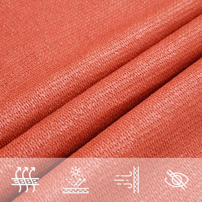 Vela Parasole 160 g/m² Terracotta 3x4 m in HDPE